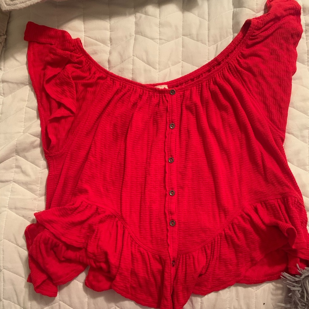 Free people off the shoulder top